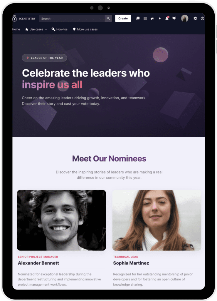 iPad Leader of the year